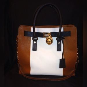 Michael kors Hamilton tricolor bag